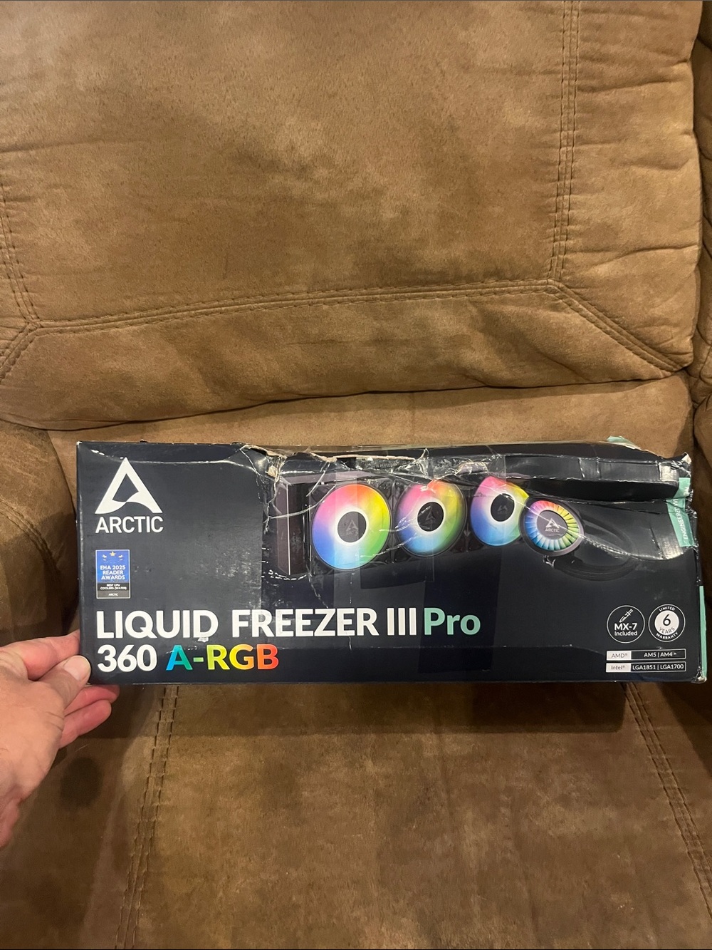 Liquid Freezer III Pro 360 A-RGB Liquid CPU Cooler - Black